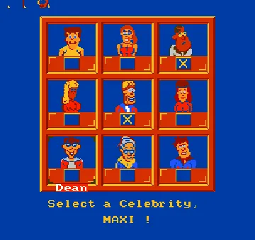 Hollywood Squares (USA) screen shot game playing